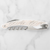 Blush Cream Luipaard Dierprint Kurkentrekker (Achterkant)
