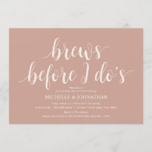 Blush Cream Rustic Wedding Rehearsal Dinner