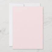 Blush Crimson Varentrouwdag Kaart (Achterkant)