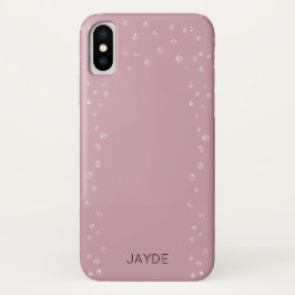 Blush Crystal Confetti Mobiele Telefoon Case