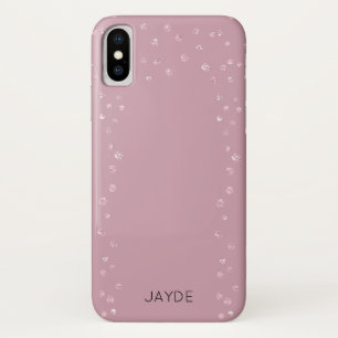 Blush Crystal Confetti Mobiele Telefoon Case