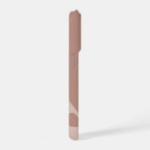 Blush Custom Initiaal, Kies Uw Letter Monogram iPhone Hoesje (Rechterkant)
