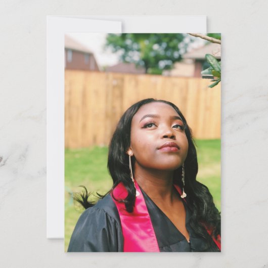 Blush dacht dat ze kon fotograferen partij kaart (Achterkant)