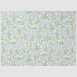  Blush Daisy floral decoupage Tissuepapier