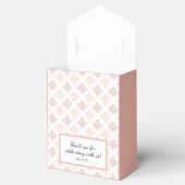  Blush Damask Bedankdoosjes (Geopend)