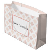  Blush Damask Groot Cadeauzakje (Achterkant Gekanteld)