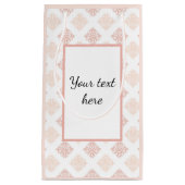  Blush Damask Klein Cadeauzakje (Voorkant)