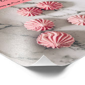 "Blush Dawn: een roze esthetische goede mooie Morn Foto Afdruk (Hoek)