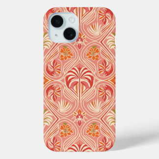 Blush Deco Palm Worpillow  iPhone 15 Case