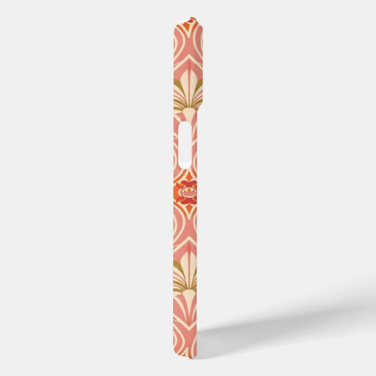 Blush Deco Palm Worpillow Case-Mate iPhone Case (Achterkant / Rechts)