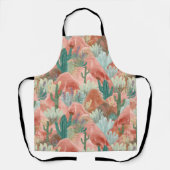 Blush Desert Bloom Watercolor Canyon Schort (Voorkant)