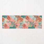 Blush Desert Bloom Watercolor Serenity Yogamat (Voorkant (horizontaal))