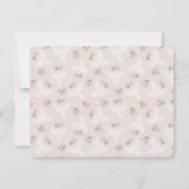 Blush Dove Nursery Note Card Kaart (Achterkant)