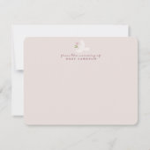 Blush Dove Nursery Note Card Kaart (Voorkant)