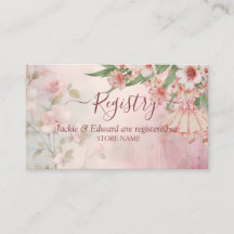 Blush Dress Wedding Registry