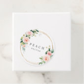 Blush Drink Labels Cocktails Mimosa (In situ)