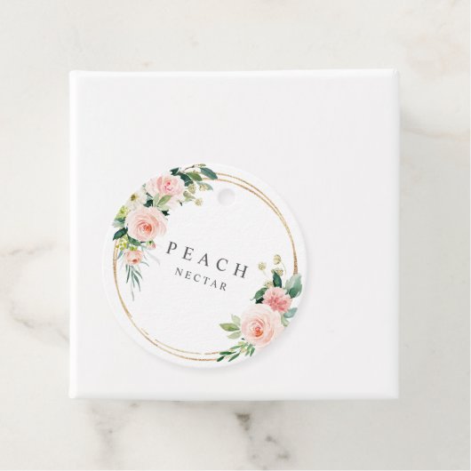 Blush Drink Labels Cocktails Mimosa (In situ)