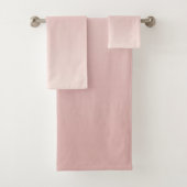 Blush Dusty Pink Gradient Bad Handdoek (Insitu)