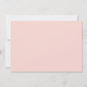 Blush & Dusty Pink Wildflowers Waterverf bruiloft Save The Date (Achterkant)