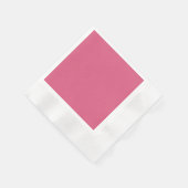 Blush (effen kleur) servet (Hoek)