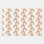 Blush Eid Adha Mubarak Kaaba Schaap Inpakpapier Vel (Voorkant 3)