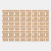 Blush Eid Adha Mubarak Kaaba Schaap Inpakpapier Vel (Voorkant)