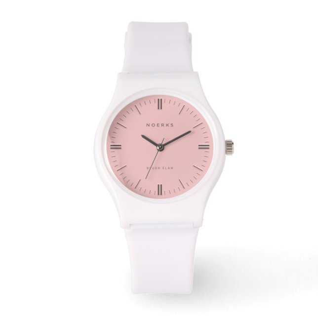 Blush Élan Minimalist Watch Horloge (Voorkant)