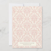 Blush Elegance Kaart (Achterkant)