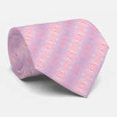 Blush Elegantie Pastel Stropdas (Opgerold)
