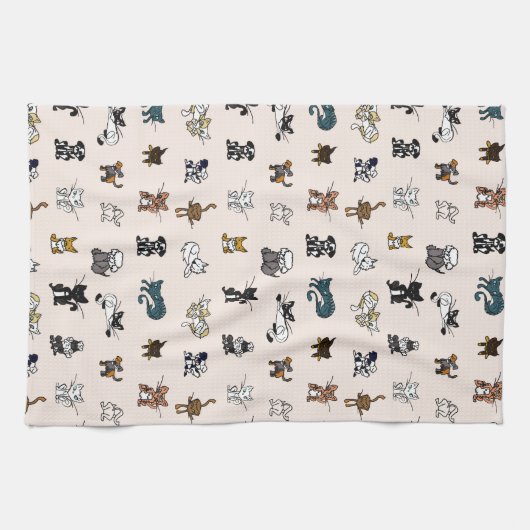 Blush Elemental huisdieren Theedoek (Horizontaal)