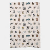 Blush Elemental huisdieren Theedoek (Verticaal)