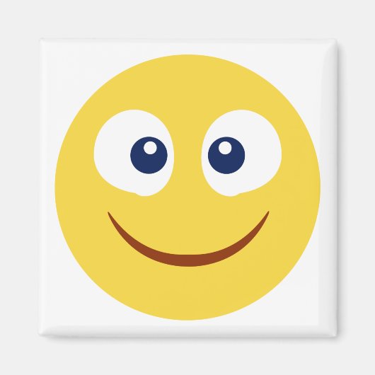 Blush Emoji Magneet (Voorkant)