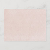 Blush en Bourgogne dank u kaart (Achterkant)