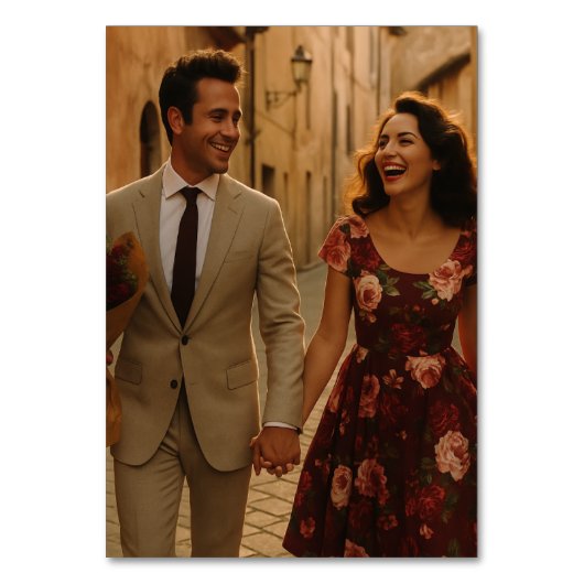 Blush en Bourgogne Kaart (Voorkant)