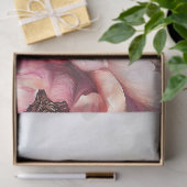  Blush en Cream Peony Bloemen Decoupage Tissuepapier (Geschenk)