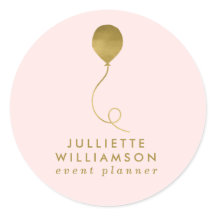 Blush- en Gold-ballongebeurtenissenplanner