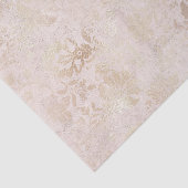 Blush en Gold  Damask Tissuepapier (Detail)