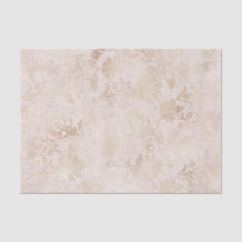 Blush en Gold Damask Tissuepapier