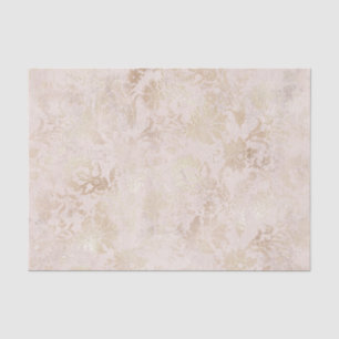 Blush en Gold  Damask Tissuepapier