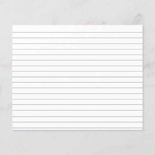 Blush en Greenery Vrijgezellenfeest Recipkaart (Achterkant)