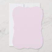 Blush en grijs romantische bruiloft uitnodiging (Achterkant)