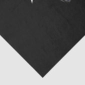 Blush en Navy Floral Ephemera Series Design 19 Tissuepapier (Detail)