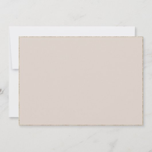 Blush en Sage Wildflower Spring Wedding Save The Date (Achterkant)