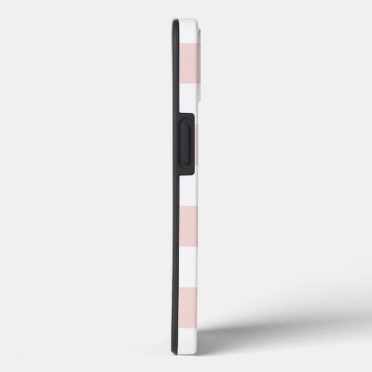 Blush en White Stripe persoonlijk Case-Mate iPhone Case (Achterkant / Rechts)