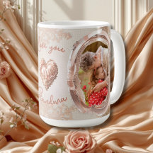 Blush Erfstuk Hart Familie Foto Aandenken Paneel