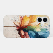Blush Firefly iPhone 16 Hoesje (Achterkant horizontaal)