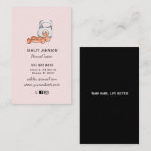 Blush Fitness apparatuur Personal Trainer Visiteka Visitekaartje (Voorkant / Achterkant)