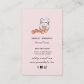 Blush Fitnessprogramma Personal Trainer Visitekaar Visitekaartje (Voorkant)