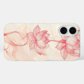 Blush Floral Duo Case-Mate iPhone Case (Achterkant (horizontaal))
