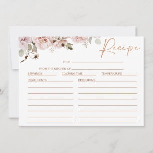 Blush Floral Eucalyptus Vrijgezellenfeest Recept K Kaart